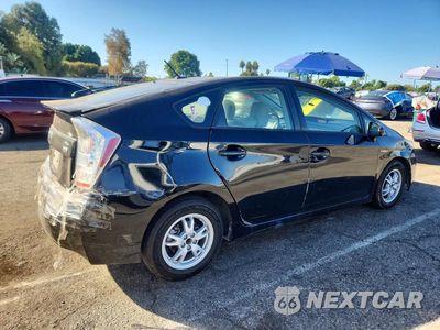 Trzecie zdjęcie samochodu z tyłu: 2011 TOYOTA PRIUS TWO VIN:JTDKN3DU8B1479340 - miniatura