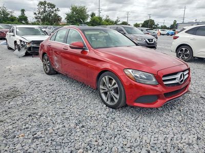 Czwarte zdjęcie samochodu z boku: 2018 MERCEDES-BENZ C 300 VIN:WDDWF4JB7JR409714 - miniatura