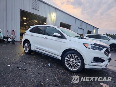 Czwarte zdjęcie samochodu z boku: 2020 FORD EDGE TITANIUM VIN:2FMPK3K97LBB66522 - miniatura