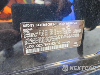 Zdjęcie 13 z 13 samochodu: 2017 BMW X5 XDRIVE35I VIN:5UXKR0C57H0U53760 - miniatura