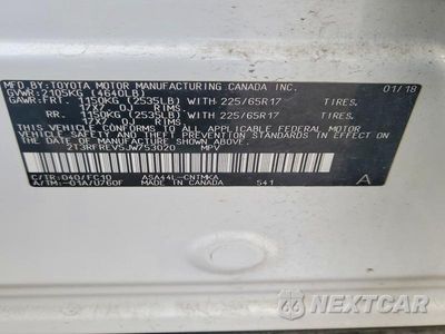 Zdjęcie 12 z 12 samochodu: 2018 TOYOTA RAV4 VIN:2T3RFREV5JW753020 - miniatura