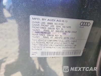Zdjęcie 13 z 13 samochodu: 2014 AUDI Q7 PRESTIGE VIN:WA1DGAFE4ED000759 - miniatura