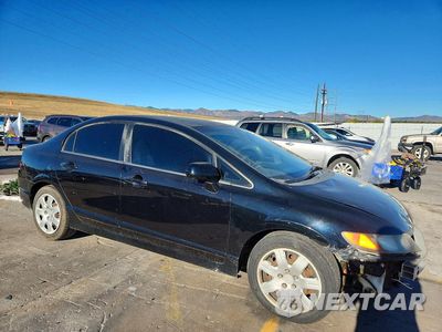 Czwarte zdjęcie samochodu z boku: 2007 HONDA CIVIC LX VIN:2HGFA16507H313220 - miniatura
