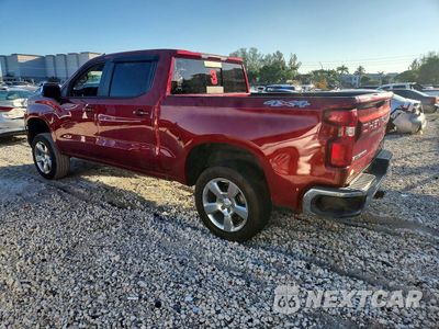 Drugie zdjęcie samochodu z przodu: 2019 CHEVROLET SILVERADO K1500 LT VIN:3GCUYDED8KG132371 - miniatura