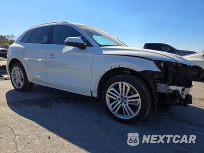 Czwarte zdjęcie samochodu z boku: 2019 AUDI Q5 PREMIUM PLUS VIN:WA1BNAFY4K2068879 - miniatura