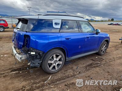 Trzecie zdjęcie samochodu z tyłu: 2025 MINI COUNTRYMAN S ALL4 VIN:WMZ23GA05S7R50646 - miniatura