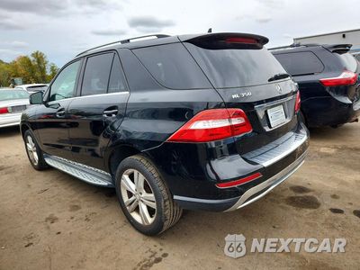 Drugie zdjęcie samochodu z przodu: 2015 MERCEDES-BENZ ML 350 4MATIC VIN:4JGDA5HB1FA497849 - miniatura