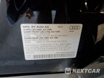 Zdjęcie 12 z 12 samochodu: 2022 AUDI Q5 PRESTIGE 45 VIN:WA1FAAFYXN2026086 - miniatura