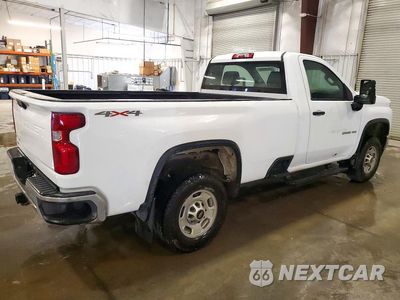 Trzecie zdjęcie samochodu z tyłu: 2022 CHEVROLET SILVERADO K2500 HEAVY DUTY VIN:1GC0YLE76NF338474 - miniatura