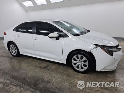 Czwarte zdjęcie samochodu z boku: 2021 TOYOTA COROLLA LE VIN:5YFEPMAE6MP208558 - miniatura