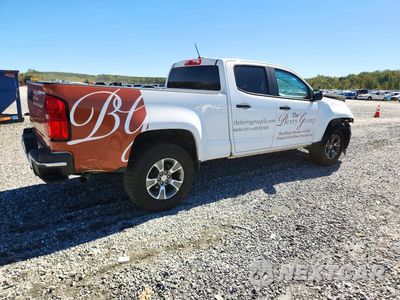 Trzecie zdjęcie samochodu z tyłu: 2022 CHEVROLET COLORADO VIN:1GCGTBEN7N1216869 - miniatura