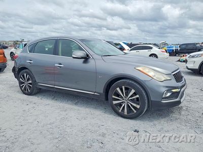 Czwarte zdjęcie samochodu z boku: 2017 INFINITI QX50 BASE VIN:JN1BJ0RP0HM384536 - miniatura