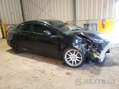 Czwarte zdjęcie samochodu z boku: 2013 HONDA CIVIC SI VIN:2HGFB6E56DH706016 - miniatura