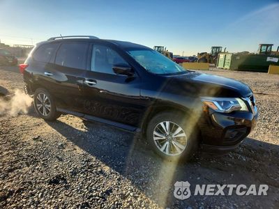 Czwarte zdjęcie samochodu z boku: 2017 NISSAN PATHFINDER SL VIN:5N1DR2MMXHC909739 - miniatura