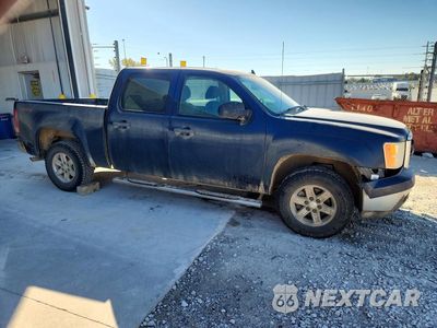 Czwarte zdjęcie samochodu z boku: 2009 GMC SIERRA K1500 SLE VIN:3GTEK23MX9G233239 - miniatura