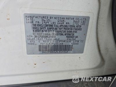 Zdjęcie 13 z 13 samochodu: 2021 NISSAN KICKS S VIN:3N1CP5BV6ML514512 - miniatura