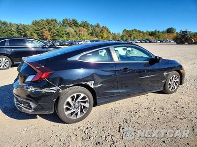 Trzecie zdjęcie samochodu z tyłu: 2019 HONDA CIVIC LX VIN:2HGFC4B67KH302864 - miniatura