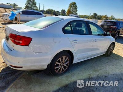 Trzecie zdjęcie samochodu z tyłu: 2015 VOLKSWAGEN JETTA SE VIN:3VWD17AJ4FM302151 - miniatura