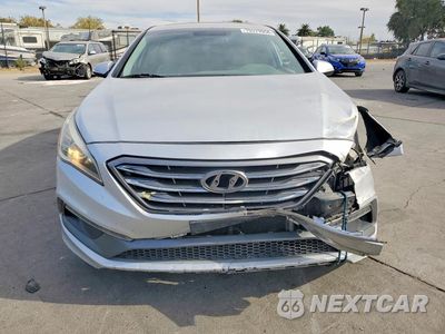 Piąte zdjęcie samochodu w środku: 2017 HYUNDAI SONATA SPORT VIN:5NPE34AF7HH442375 - miniatura