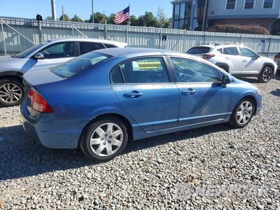 Trzecie zdjęcie samochodu z tyłu: 2007 HONDA CIVIC LX VIN:2HGFA16547H510276 - miniatura