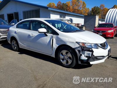Czwarte zdjęcie samochodu z boku: 2015 HONDA CIVIC LX VIN:19XFB2F55FE701653 - miniatura