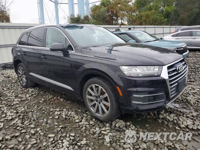 Czwarte zdjęcie samochodu z boku: 2018 AUDI Q7 PREMIUM PLUS VIN:WA1LAAF76JD008872 - miniatura