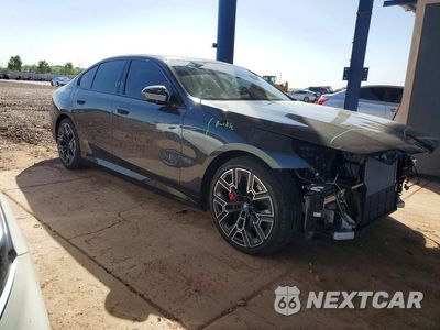 Czwarte zdjęcie samochodu z boku: 2024 BMW I5 EDRIVE 40 VIN:WBY33FK07RCR80549 - miniatura