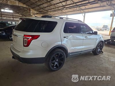 Trzecie zdjęcie samochodu z tyłu: 2014 FORD EXPLORER LIMITED VIN:1FM5K7F82EGC58844 - miniatura