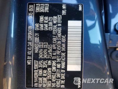 Zdjęcie 14 z 14 samochodu: 2020 VOLVO XC60 T5 MOMENTUM VIN:YV4102RK8L1598337 - miniatura