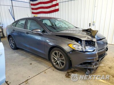 Czwarte zdjęcie samochodu z boku: 2017 FORD FUSION SE VIN:3FA6P0HD8HR214135 - miniatura