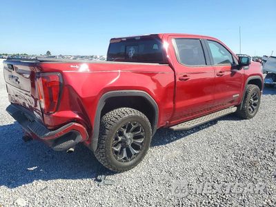 Trzecie zdjęcie samochodu z tyłu: 2022 GMC SIERRA K1500 ELEVATION VIN:3GTUUCED6NG556139 - miniatura