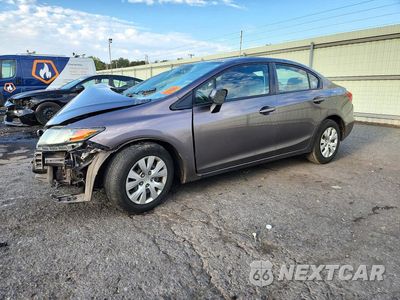 2012 HONDA CIVIC LX 19XFB2F52CE362166 - główne zdjęcie licytacji z USA - miniatura