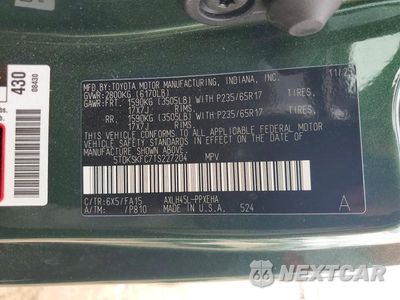 Zdjęcie 14 z 14 samochodu: 2026 TOYOTA SIENNA LE VIN:5TDKSKFC7TS227204 - miniatura