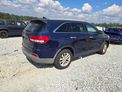 Trzecie zdjęcie samochodu z tyłu: 2016 KIA SORENTO LX V6 VIN:5XYPG4A52GG027832 - miniatura