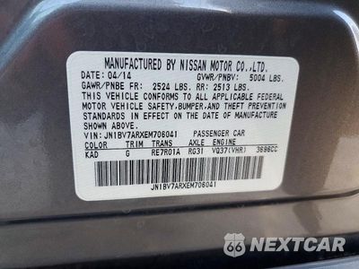 Zdjęcie 13 z 13 samochodu: 2014 INFINITI Q50 SPORT VIN:JN1BV7ARXEM706041 - miniatura