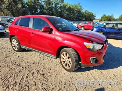 Czwarte zdjęcie samochodu z boku: 2015 MITSUBISHI OUTLANDER SPORT ES VIN:4A4AP3AU0FE019347 - miniatura