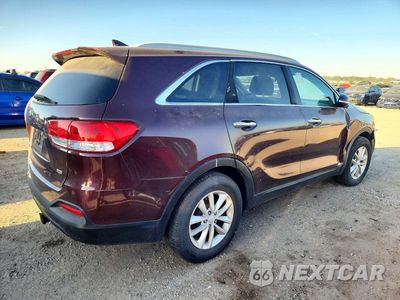 Trzecie zdjęcie samochodu z tyłu: 2017 KIA SORENTO LX VIN:5XYPGDA35HG269871 - miniatura