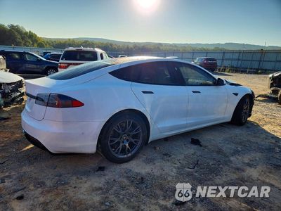 Trzecie zdjęcie samochodu z tyłu: 2021 TESLA MODEL S VIN:5YJSA1E55MF450900 - miniatura