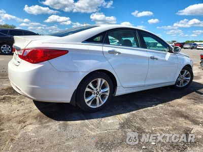 Trzecie zdjęcie samochodu z tyłu: 2013 HYUNDAI SONATA LIMITED VIN:5NPEC4AC0DH581795 - miniatura