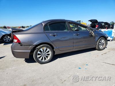 Trzecie zdjęcie samochodu z tyłu: 2009 HONDA CIVIC EX VIN:1HGFA16869L005291 - miniatura