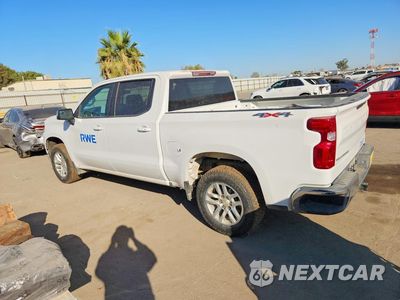 Drugie zdjęcie samochodu z przodu: 2019 CHEVROLET SILVERADO K1500 LT VIN:3GCUYDED0KG270082 - miniatura