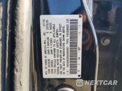 Zdjęcie 12 z 12 samochodu: 2006 ACURA 3.2TL VIN:19UUA662X6A066067 - miniatura