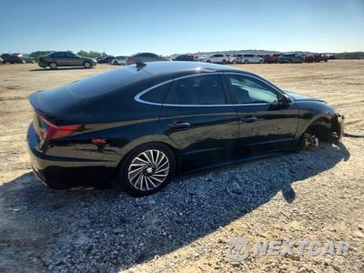 Trzecie zdjęcie samochodu z tyłu: 2022 HYUNDAI SONATA HYBRID LIMITED VIN:KMHL54JJ9NA049014 - miniatura