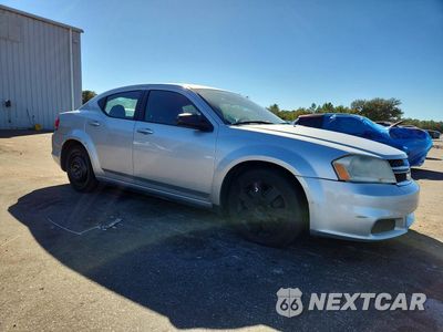 Czwarte zdjęcie samochodu z boku: 2012 DODGE AVENGER SE VIN:1C3CDZAB3CN192855 - miniatura