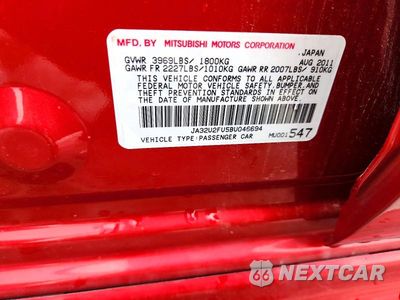 Zdjęcie 12 z 12 samochodu: 2011 MITSUBISHI LANCER ES/ES SPORT VIN:JA32U2FU5BU046694 - miniatura