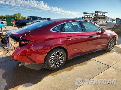 Trzecie zdjęcie samochodu z tyłu: 2025 HYUNDAI SONATA HYBRID SEL VIN:KMHL34JJ6SA104410 - miniatura