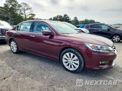 Czwarte zdjęcie samochodu z boku: 2013 HONDA ACCORD EXL VIN:1HGCR3F87DA002640 - miniatura