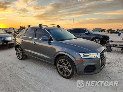 Czwarte zdjęcie samochodu z boku: 2017 AUDI Q3 PREMIUM PLUS VIN:WA1HCCFS5HR012862 - miniatura