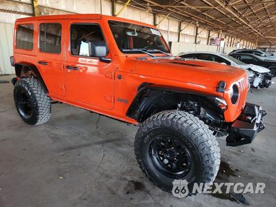 Czwarte zdjęcie samochodu z boku: 2019 JEEP WRANGLER VIN:1C4HJXEG6KW575511 - miniatura