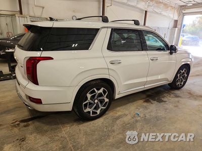 Trzecie zdjęcie samochodu z tyłu: 2021 HYUNDAI PALISADE CALLIGRAPHY VIN:KM8R7DHE4MU245114 - miniatura